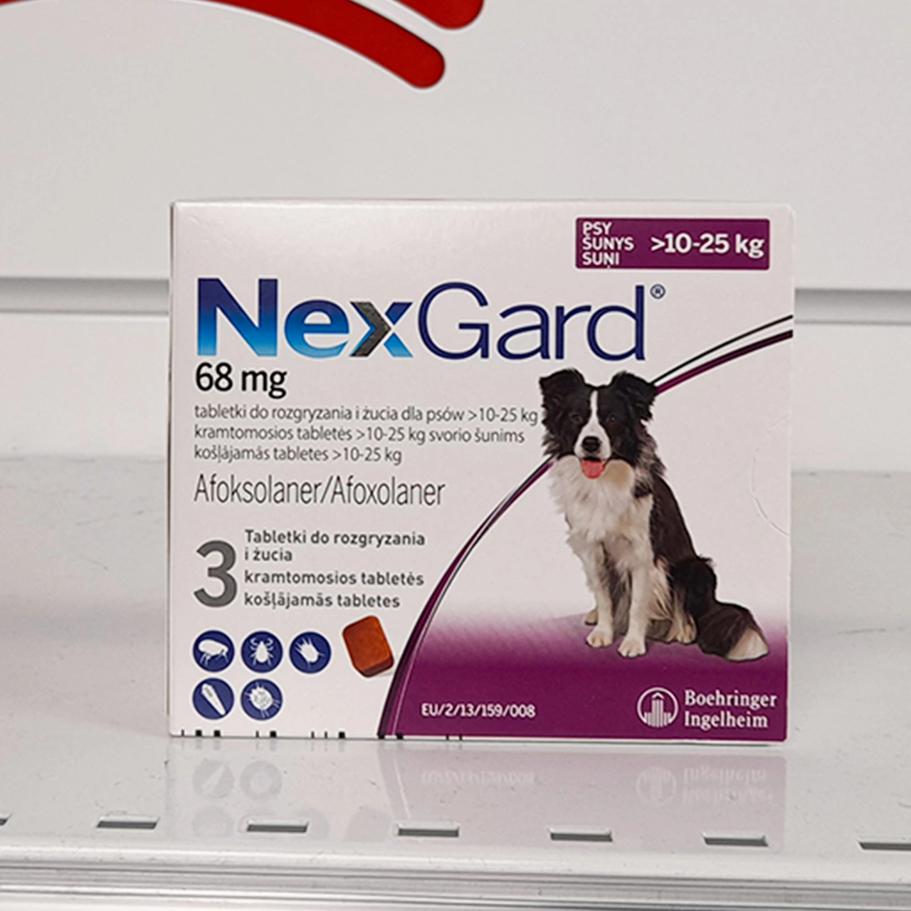 Pchły i kleszcze NexGard 10-25kg