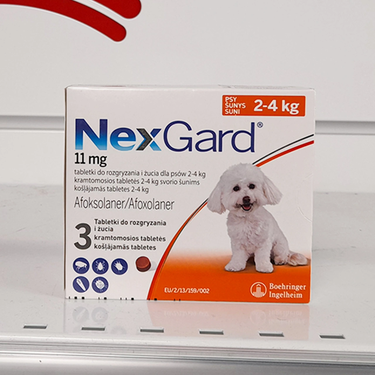 NexGard od kleszczy 2-4kg