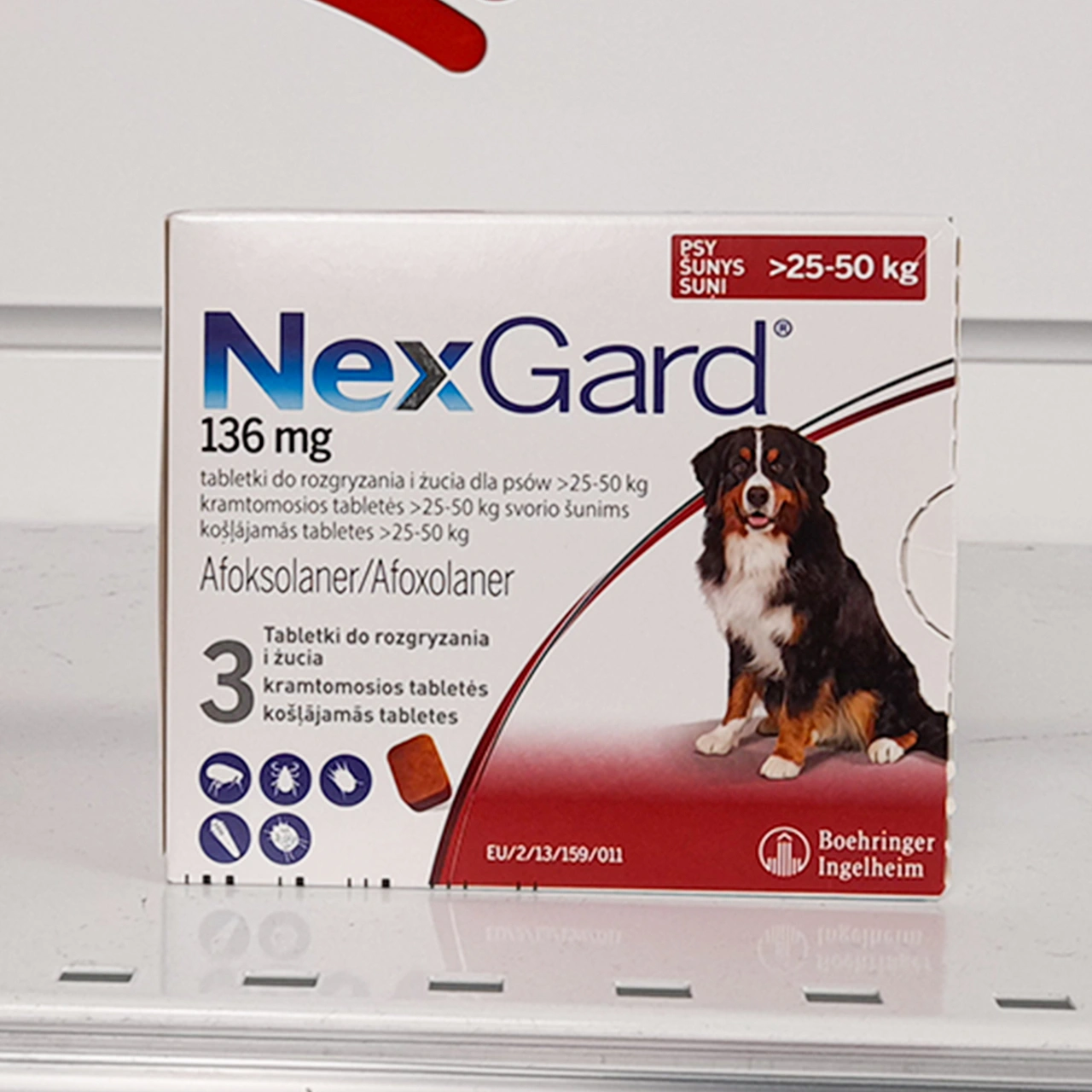 NexGard dla dużego psa 25-50kg