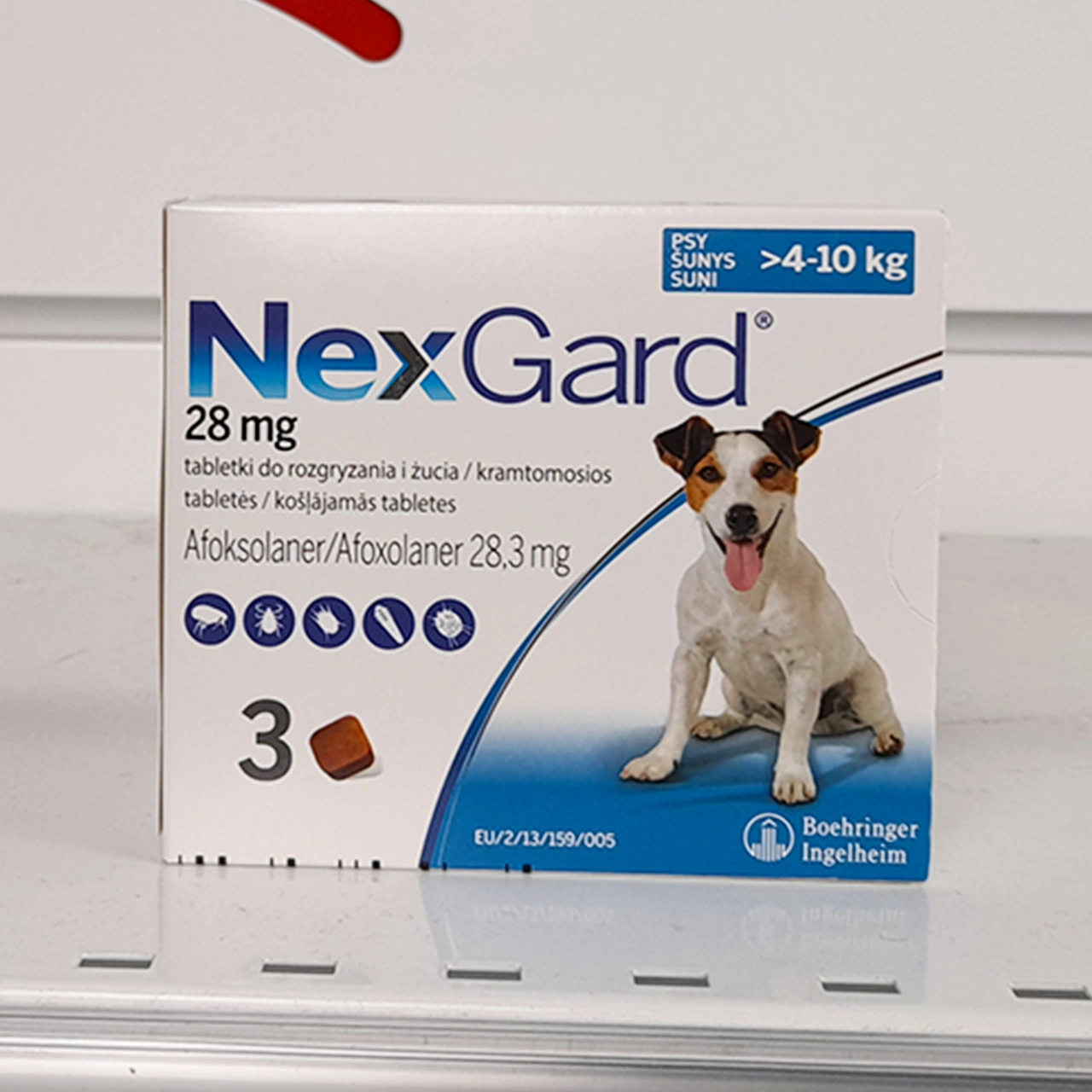 Tabletka na kleszcze NexGard 4-10kg