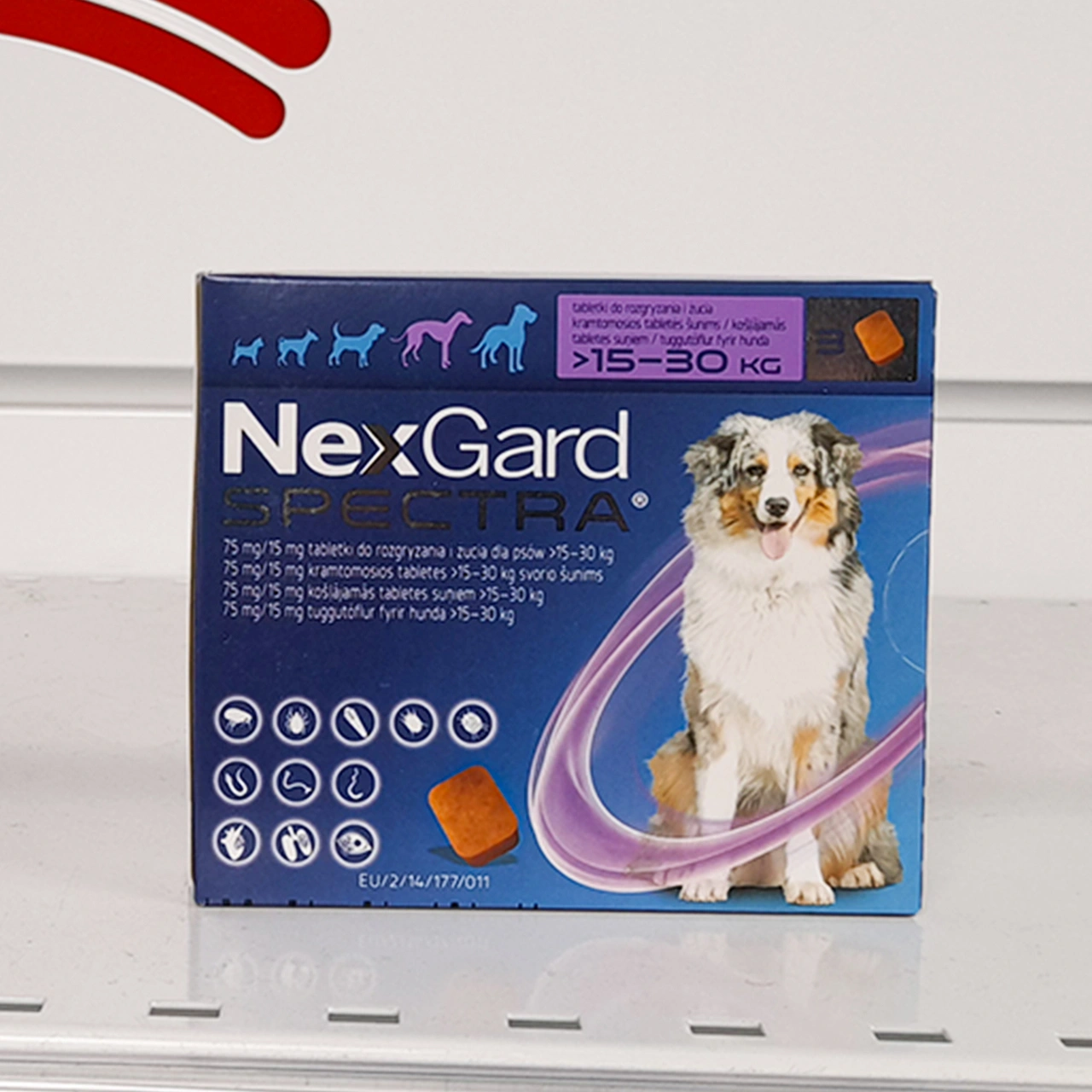 NexGard 15-30kg tabletka na owady